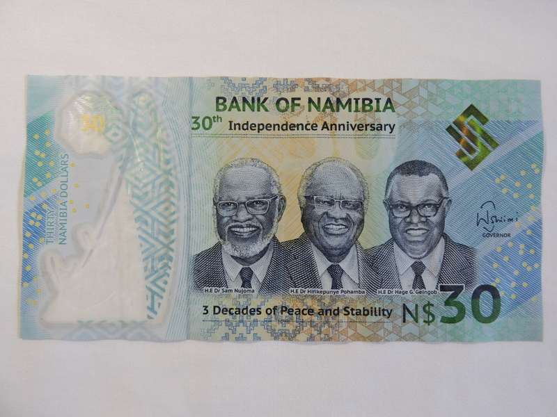 Namibian $30 Thirty Dollar Bank note