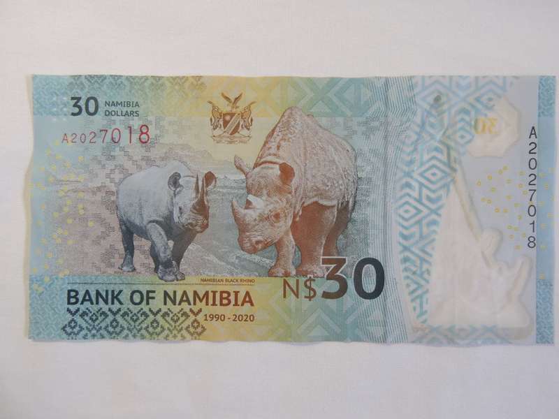 Namibian $30 Thirty Dollar Bank note