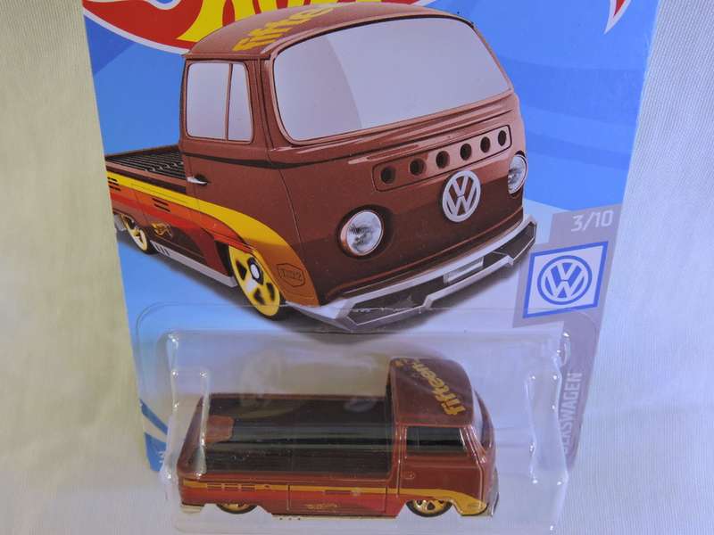 Hot Wheels Volkswagen VW T2 Pickup Kombi Bakkie ( Bronze )