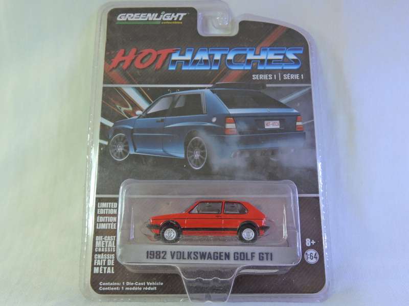 Greenlight VW VOLKSWAGEN GOLF GTi MK1 ( Red ) like Hot Wheels