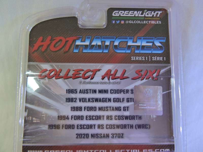 Greenlight VW VOLKSWAGEN GOLF GTi MK1 ( Red ) like Hot Wheels