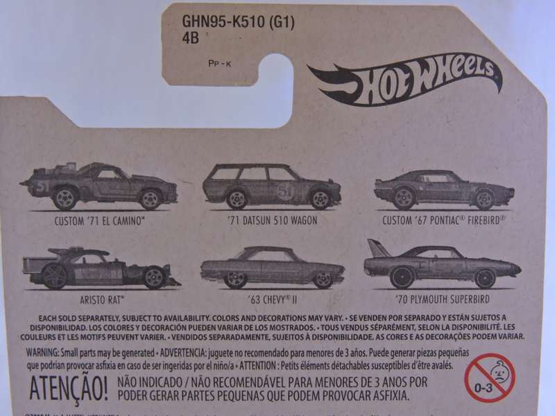 Hot Wheels DATSUN 510 Wagon ( Silver/Grey #51 ) Like NISSAN