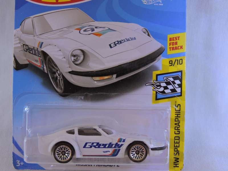 Hot Wheels NISSAN Fairlady Z ( White  G.Reddy ) Like DATSUN