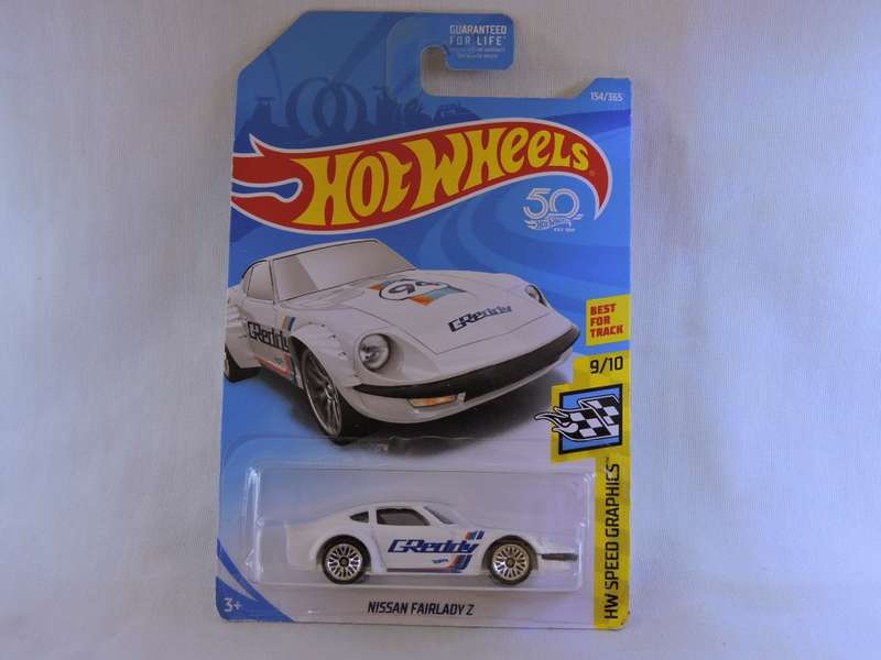 Hot Wheels NISSAN Fairlady Z ( White  G.Reddy ) Like DATSUN