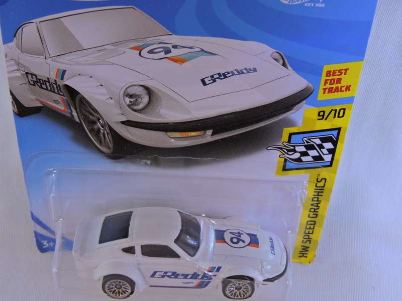 Hot Wheels NISSAN Fairlady Z ( White  G.Reddy ) Like DATSUN