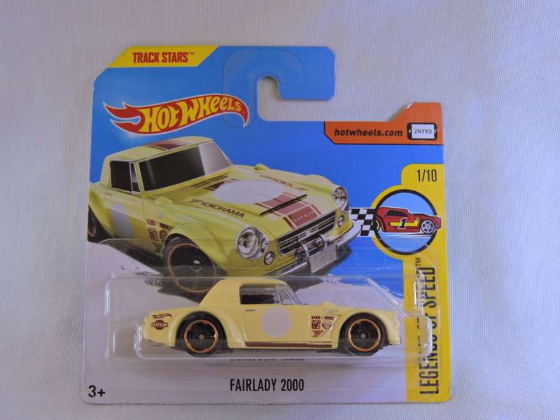 Hot Wheels NISSAN Fairlady 2000 ( Light yellow ) Like DATSUN