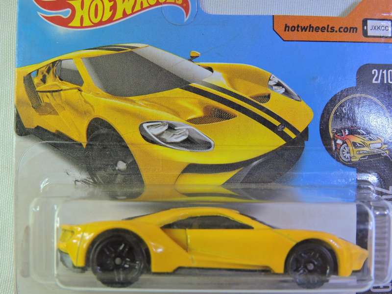 Hot Wheels FORD GT ( Yellow )
