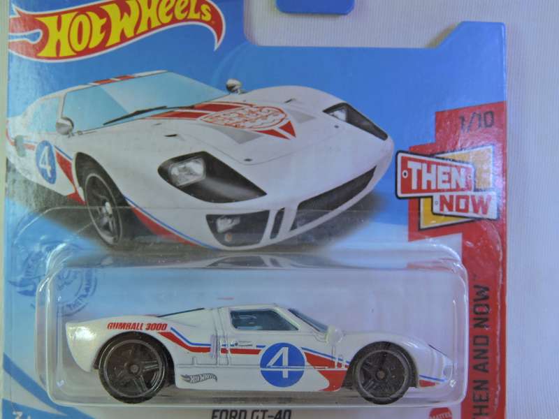 Hot Wheels FORD GT ( White #4 )