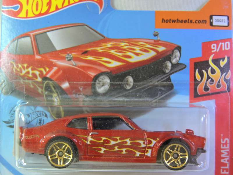 Hot Wheels FORD Maverick ( Red with flames )