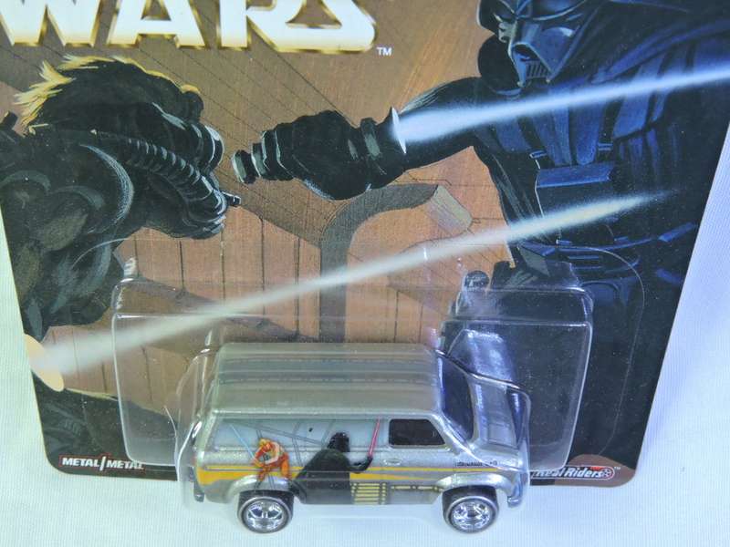 Hot Wheels FORD Transit Supervan ( Star Wars ) Full metal with Real Rider tyres.   Awesome detail.
