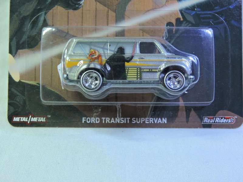 Hot Wheels FORD Transit Supervan ( Star Wars ) Full metal with Real Rider tyres.   Awesome detail.