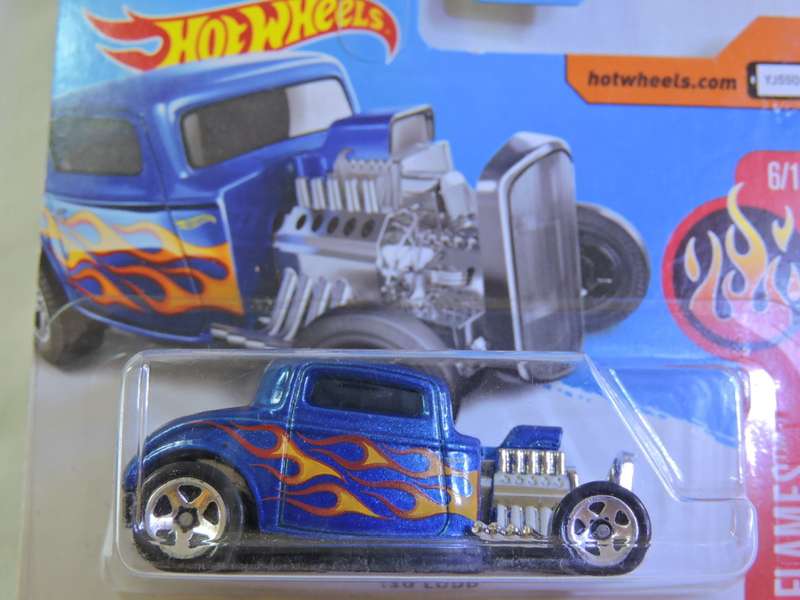 Hot Wheels FORD 32 Ford Hot Rod ( Blue with flames )