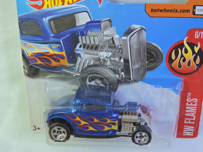 Hot Wheels FORD 32 Ford Hot Rod ( Blue with flames )