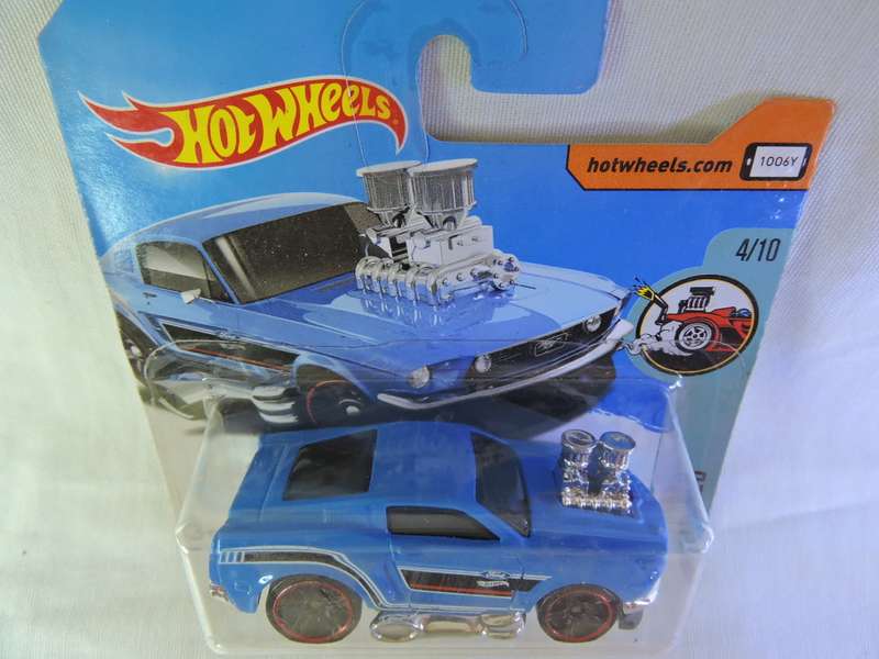 Hot Wheels FORD Mustang ( Blue  Tooned )