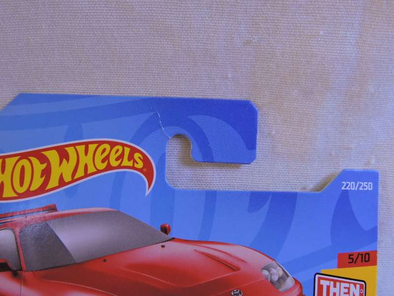 Hot Wheels TOYOTA Supra ( Red - black/white stripe )