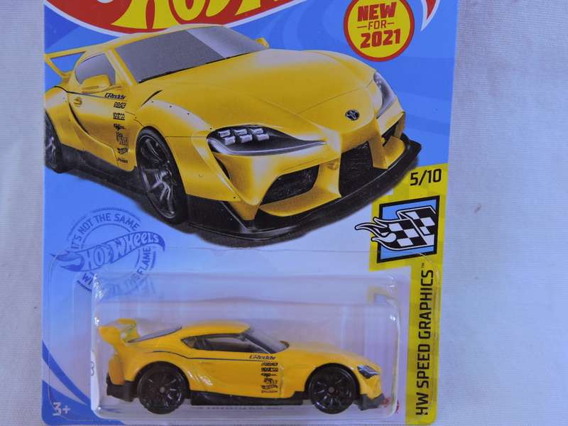 Hot Wheels TOYOTA GR Supra ( Yellow )