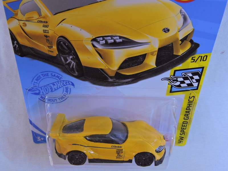 Hot Wheels TOYOTA GR Supra ( Yellow )