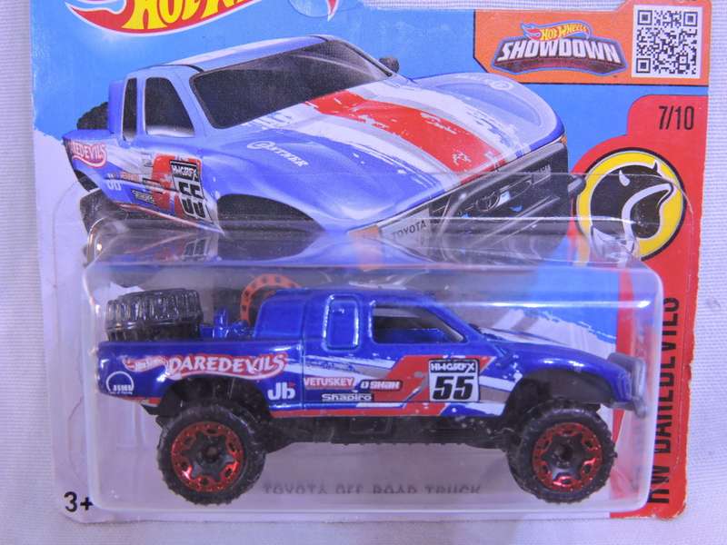 Hot Wheels Toyota Off-Road Truck ( Blue #55 )