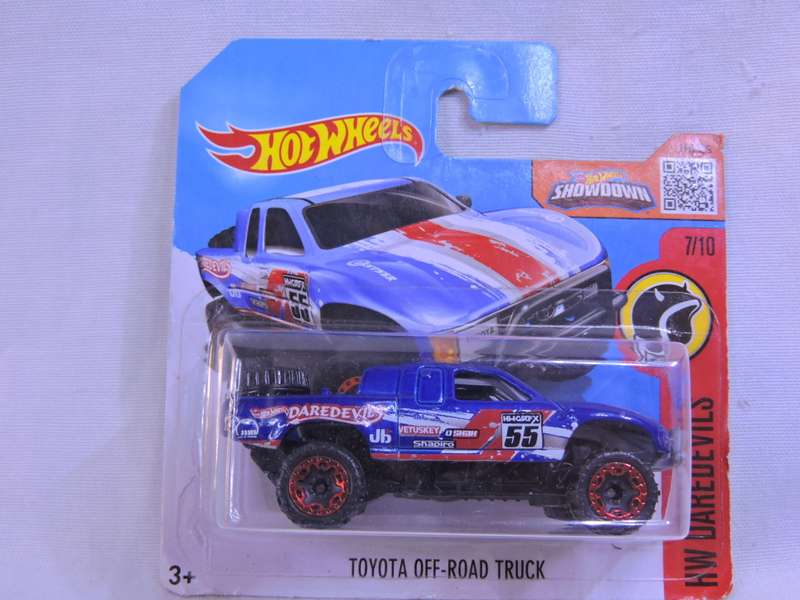 Hot Wheels Toyota Off-Road Truck ( Blue #55 )