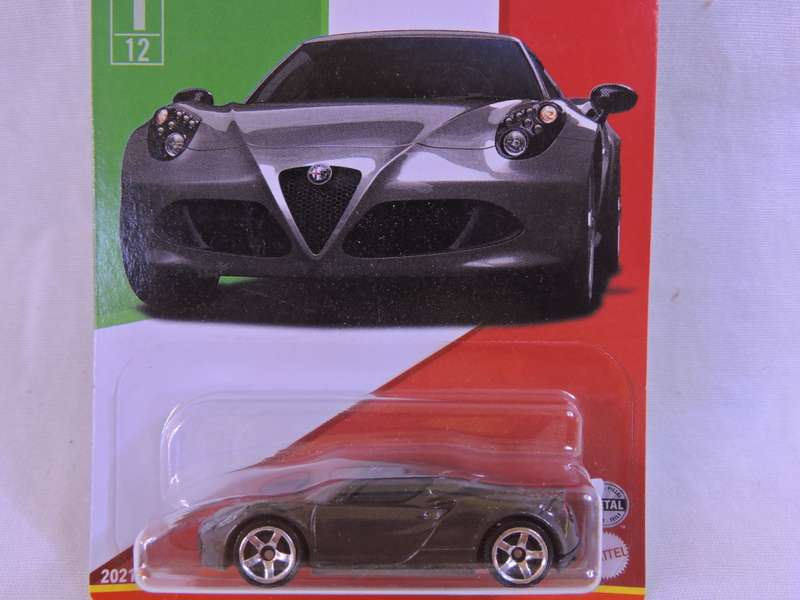 Models Matchbox Alfa Romeo 4C Coupe Charcoal ITALY 1 12 Like Hot Wheels was listed for 155.00 on 3 Sep at 00 01 by Otj32Bree in Parys ID 622936716