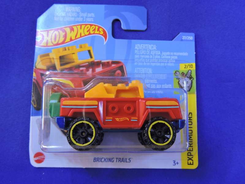Hot Wheels Bricking Trails ( Lego Multicolour )