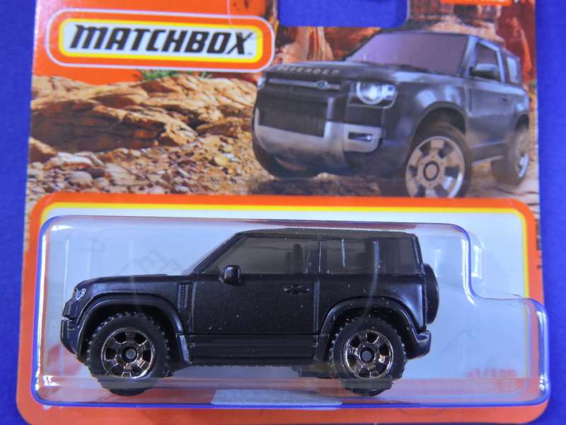Matchbox Land Rover ( Matt Black ) like Hot Wheels