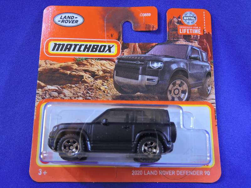 Matchbox Land Rover ( Matt Black ) like Hot Wheels