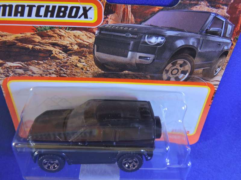Matchbox Land Rover ( Matt Black ) like Hot Wheels