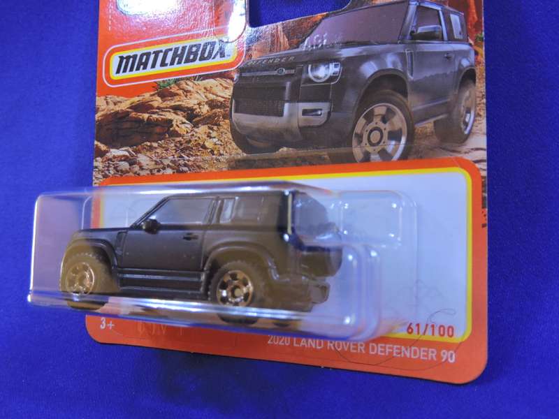 Matchbox Land Rover ( Matt Black ) like Hot Wheels