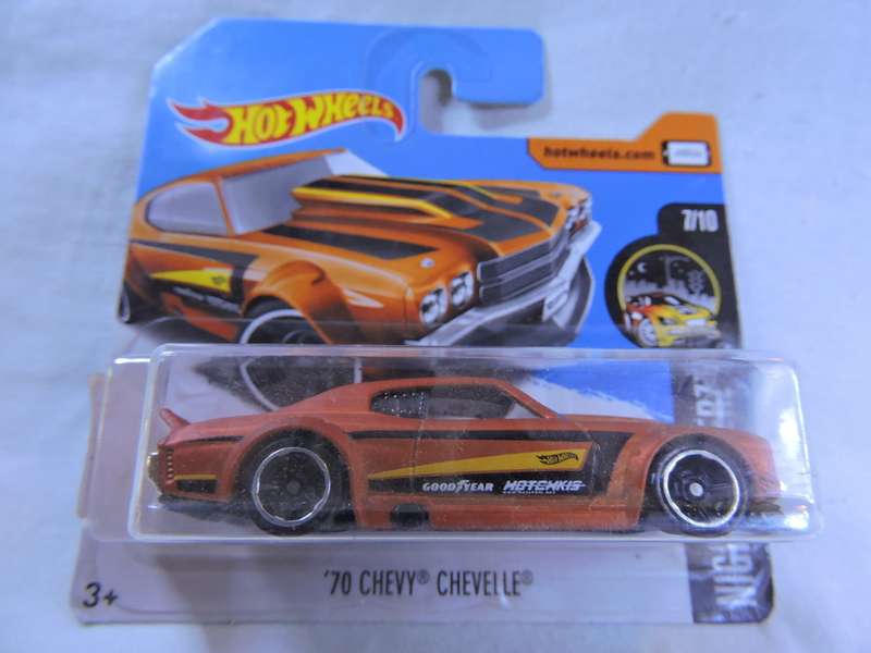 Hot Wheels CHEVY CHEVROLET CHEVELLE ( Bronze/Orange ) # CHEVY BLOW OUT SALE #