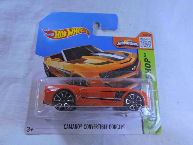 Hot Wheels CHEVY CHEVROLET Camero Convertable Concept ( Orange ) # CHEVY BLOW OUT SALE #