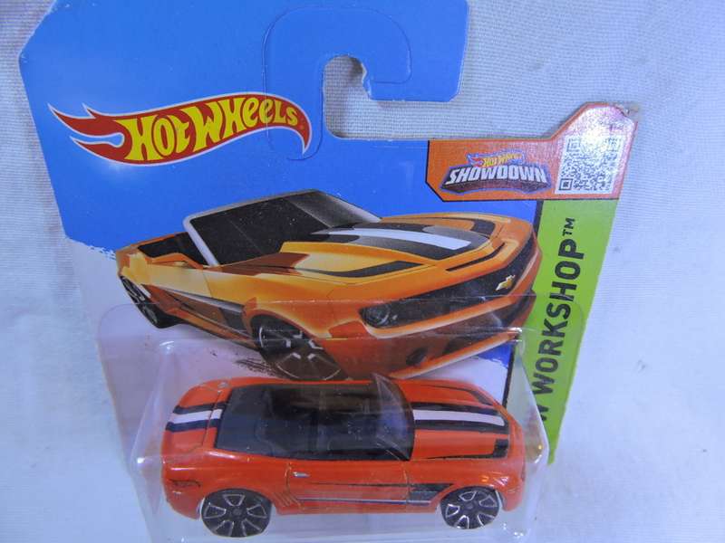 Hot Wheels CHEVY CHEVROLET Camero Convertable Concept ( Orange ) # CHEVY BLOW OUT SALE #