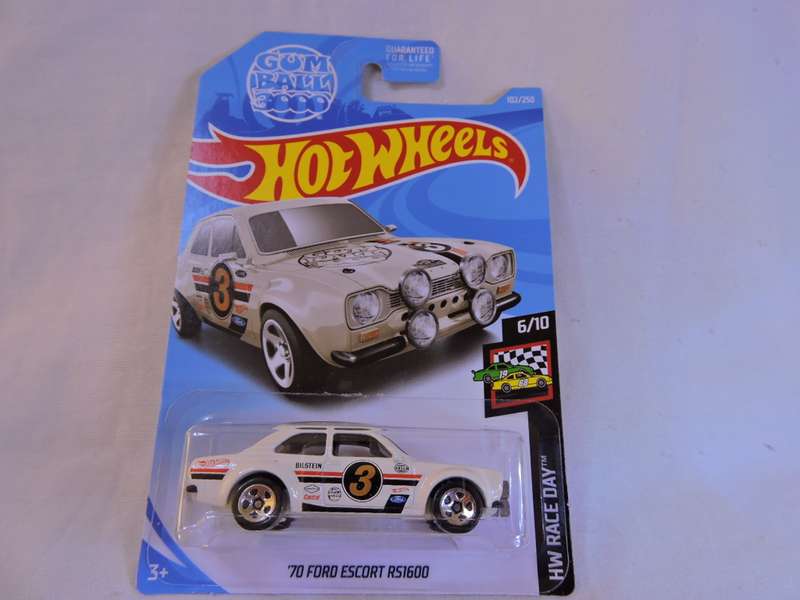 Hot Wheels FORD Escort RS 1600 ( White GUMBALL 3000 #3 )