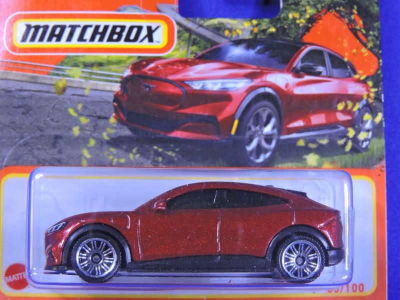 Matchbox FORD Mustang Mach-E ( Red ) Like Hot Wheels