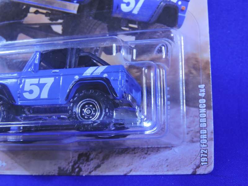 Hot Wheels FORD BRONCO ( Blue #57 ) Off Road Rally
