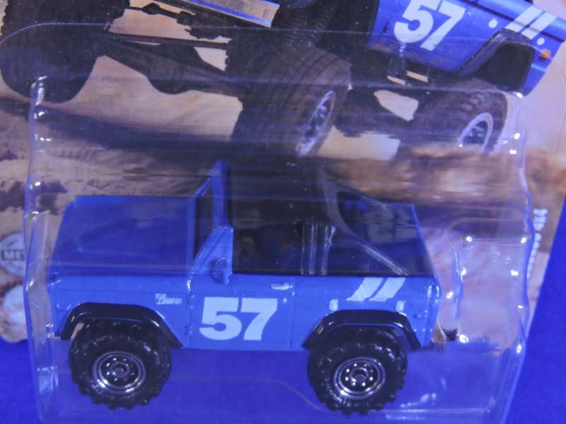 Hot Wheels FORD BRONCO ( Blue #57 ) Off Road Rally