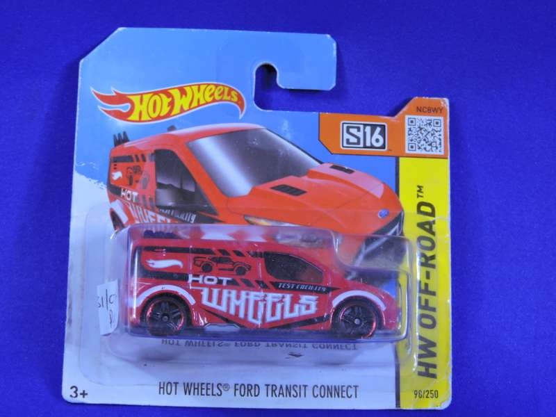 Hot Wheels FORD Transit Connect Van ( Red )