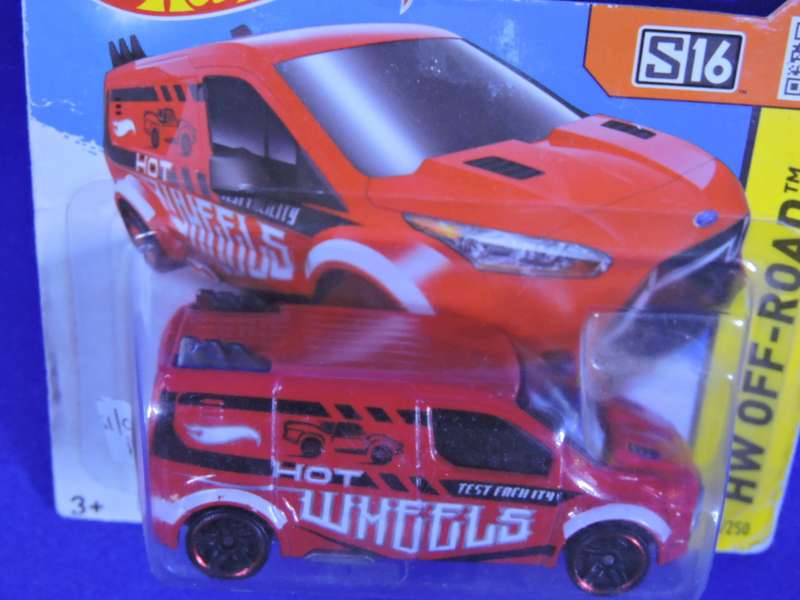 Hot Wheels FORD Transit Connect Van ( Red )