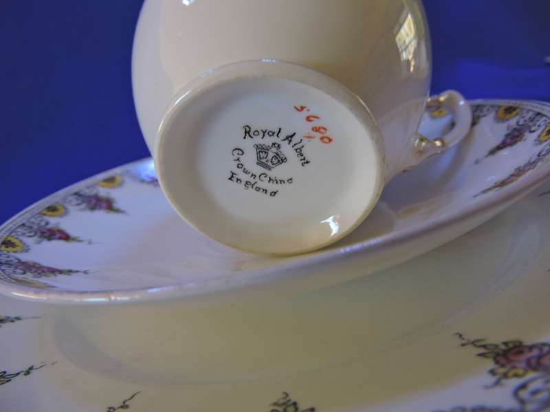 Royal Albert Trio   Vintage fine porcelain
