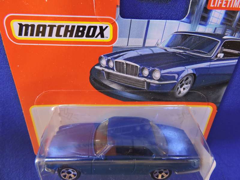 Matchbox 1977 JAGUAR XJ6C ( Blue ) 58/100   Like Hot Wheels