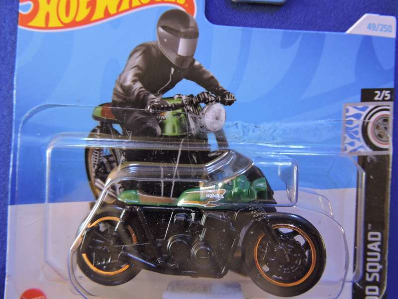 Hot Wheels HONDA CB750 Cafe  ( Green )