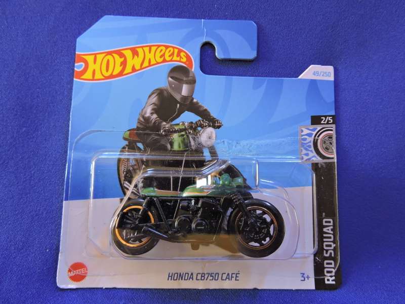 Hot Wheels HONDA CB750 Cafe  ( Green )