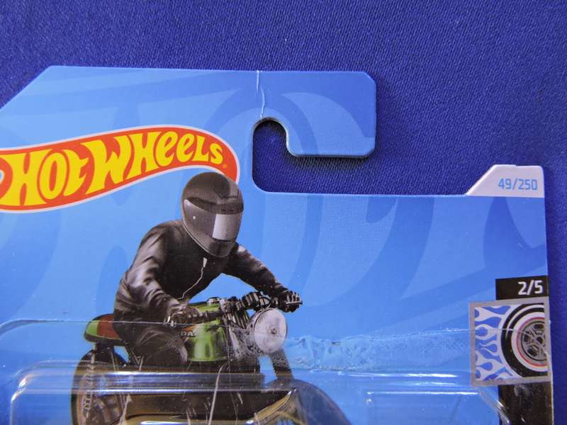 Hot Wheels HONDA CB750 Cafe  ( Green )