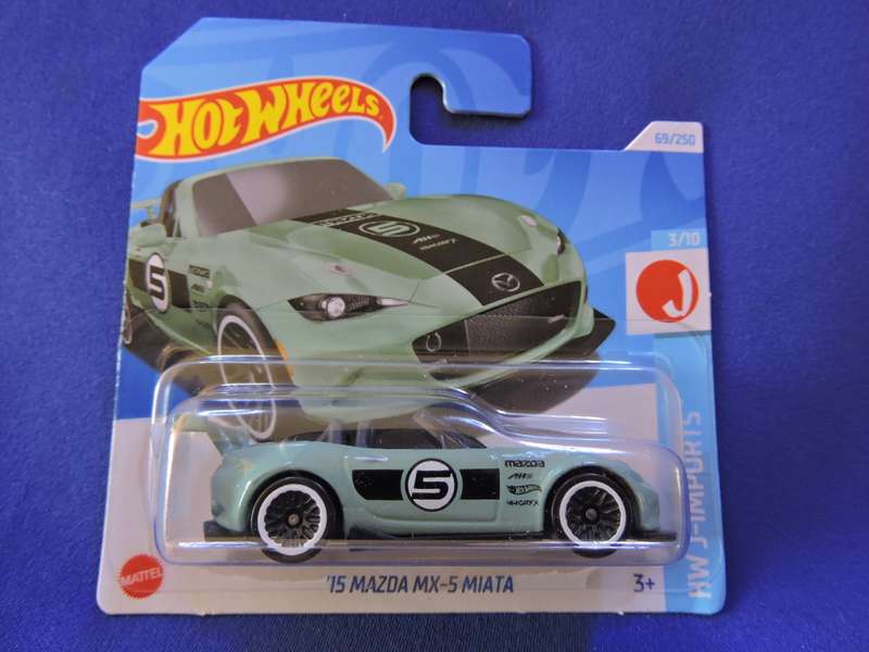 Hot Wheels MAZDA MX-5 MIATA Cabriolet ( Green )