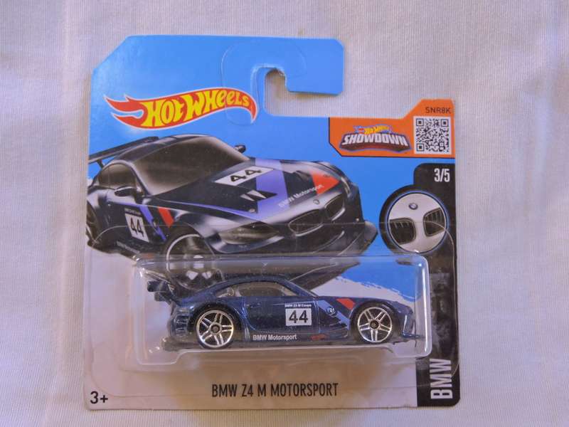 Hot Wheels BMW M4 Motorsport ( Blue #44 )