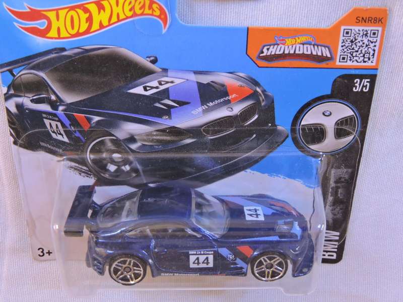 Hot Wheels BMW M4 Motorsport ( Blue #44 )