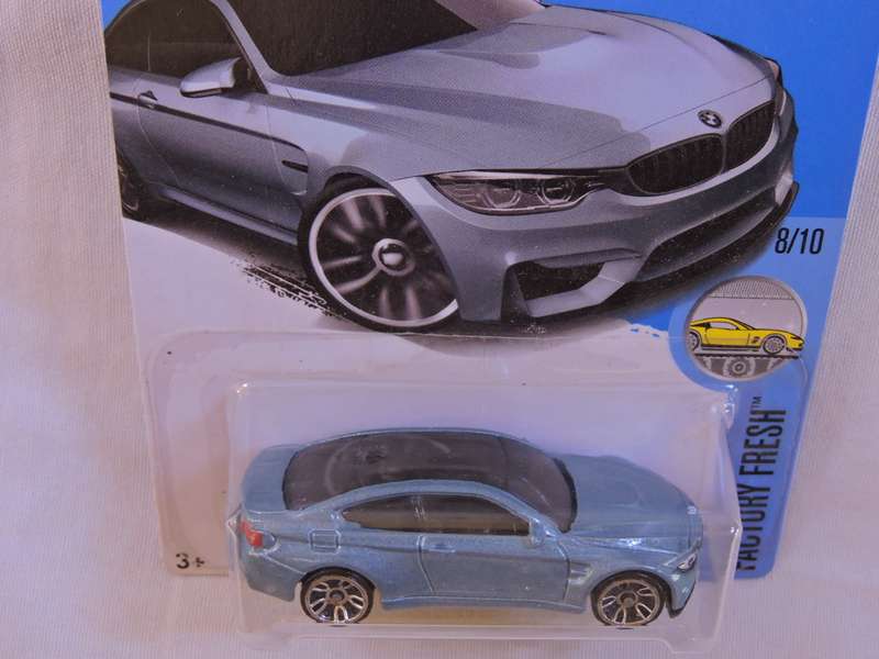 Hot Wheels BMW M4  ( Light Blue )