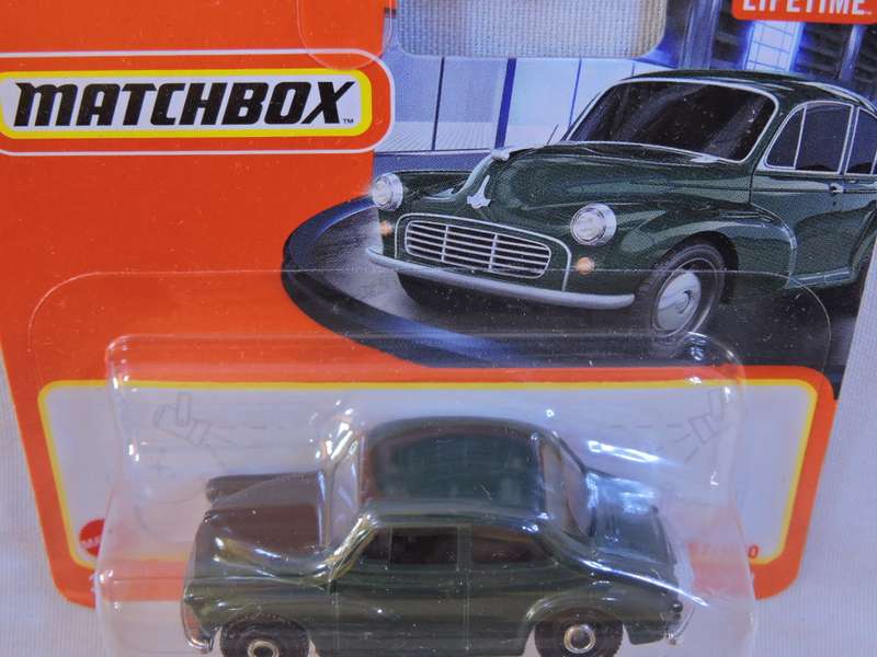 Matchbox MORRIS MINOR ( Green ) Like Hot Wheels