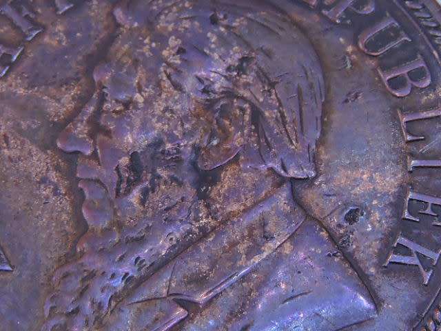 1892 ZAR 1 Penny ( 1D )  Paul Kruger filler coin