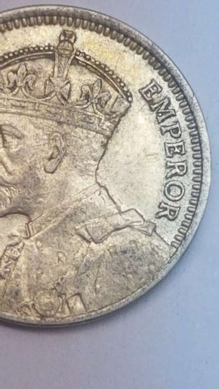 1932 Southern Rhodesia 3d tickey silver coin